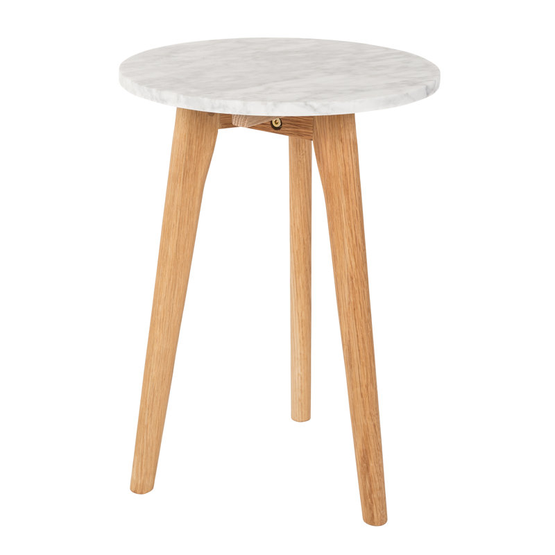 Zuiver White Stone Side Table Wayfair.co.uk